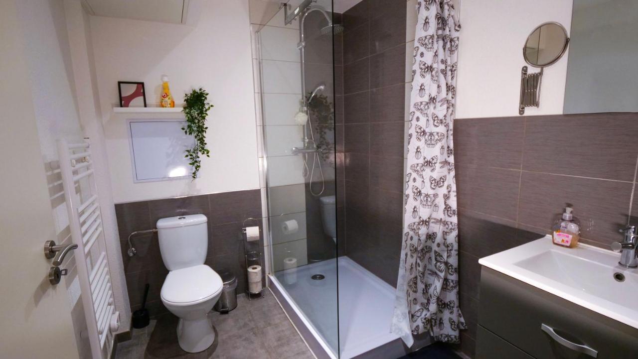 # Le 4 # Tres Beau Appartement T3 Neuf, Tout Confort, Mulhouse Centre Ville Luaran gambar