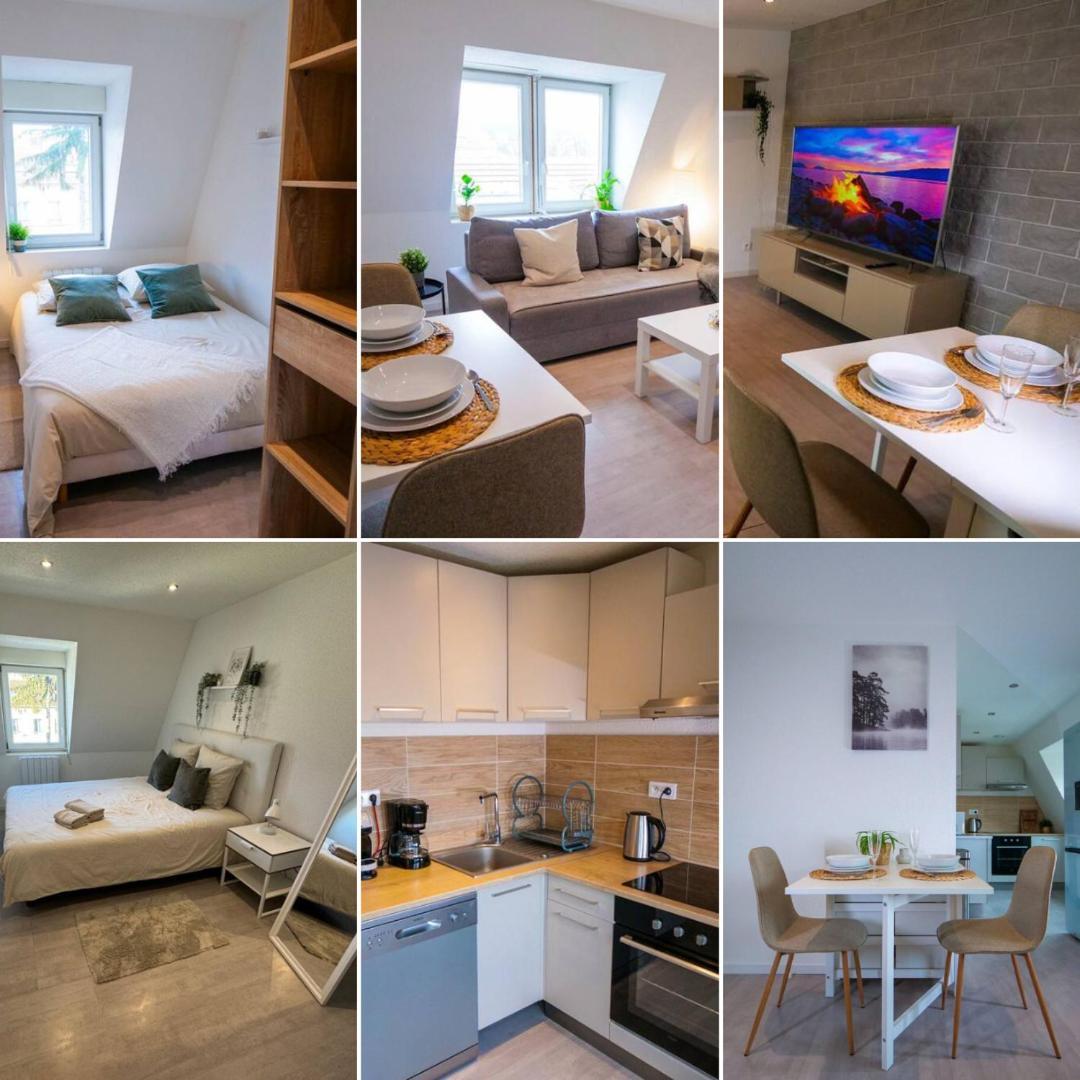 # Le 4 # Tres Beau Appartement T3 Neuf, Tout Confort, Mulhouse Centre Ville Luaran gambar